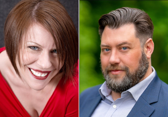 Tamara Hardesty and Brian Kontes