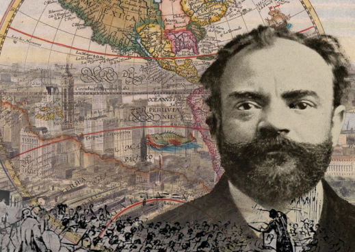 Poster with a picture of Dvorak
